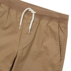 Boys Stretch Soft Rib Waist Iron Knee Pull On Pants