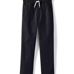 Boys Stretch Soft Rib Waist Iron Knee Pull On Pants