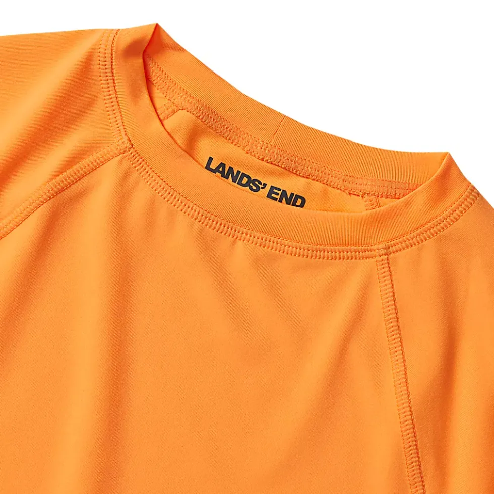 Boys Sunshade UPF 50 Chlorine Resistant Long Sleeve Crew Neck Rash Guard