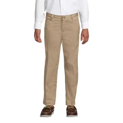 Boys Tailored Fit Blend Iron Knee Plain Front Pants