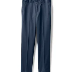 Boys Tailored Fit Blend Iron Knee Plain Front Pants