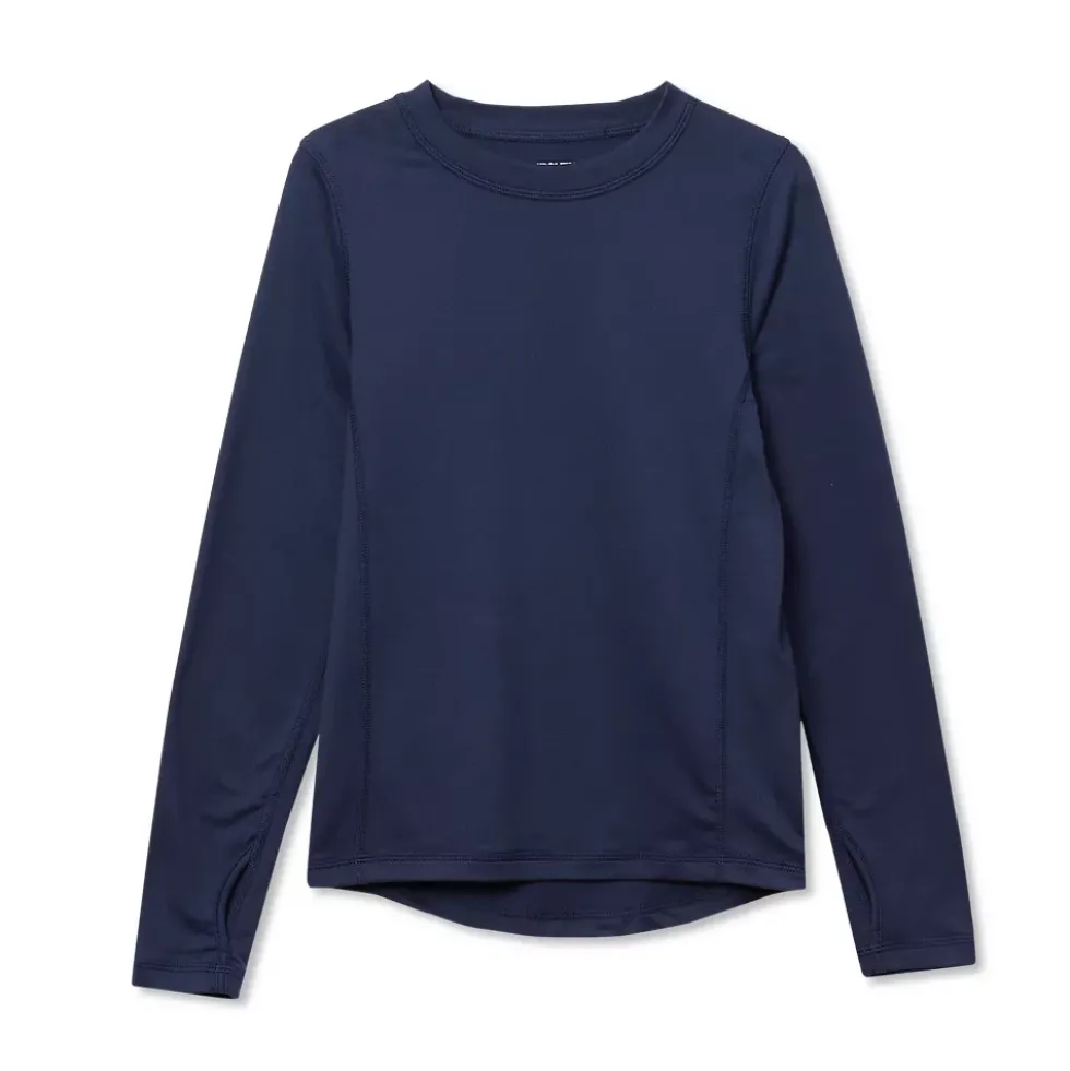 Boys Thermal Base Layer Long Underwear Thermaskin Crew Neck Shirt