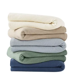 Cannon Heritage Cotton Waffle Weave Bed Blanket