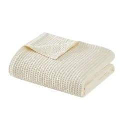 Cannon Heritage Cotton Waffle Weave Bed Blanket