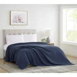 Cannon Heritage Cotton Waffle Weave Bed Blanket