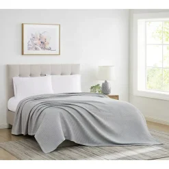 Cannon Heritage Cotton Waffle Weave Bed Blanket