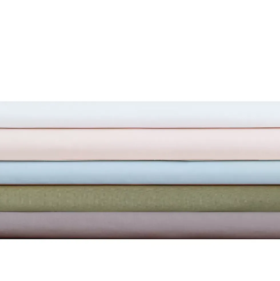 Cannon Solid Cotton Percale Sheet Set