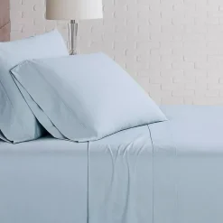 Cannon Solid Cotton Percale Sheet Set