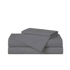 Cannon Solid Cotton Percale Sheet Set