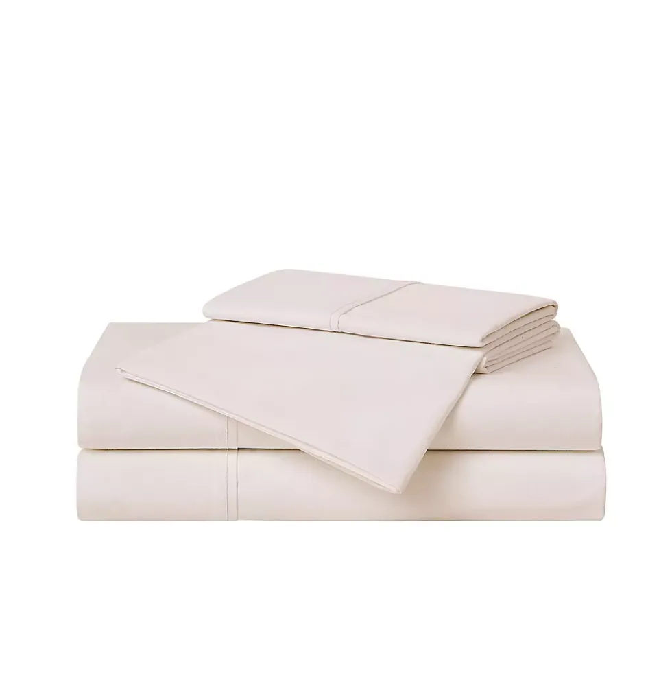 Cannon Solid Cotton Percale Sheet Set