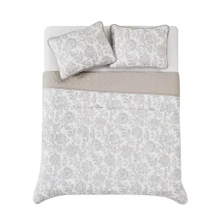 Cannon Sylvana Jacobean Quilt and Sham Set