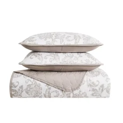 Cannon Sylvana Jacobean Quilt and Sham Set