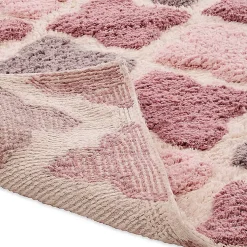 Chesapeake Alloy Moroccan Tile Cotton Anti Skid Bath Runner