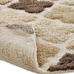Chesapeake Alloy Moroccan Tile Cotton Anti Skid Bath Runner