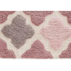 Chesapeake Alloy Moroccan Tile Cotton Anti Skid Bath Runner