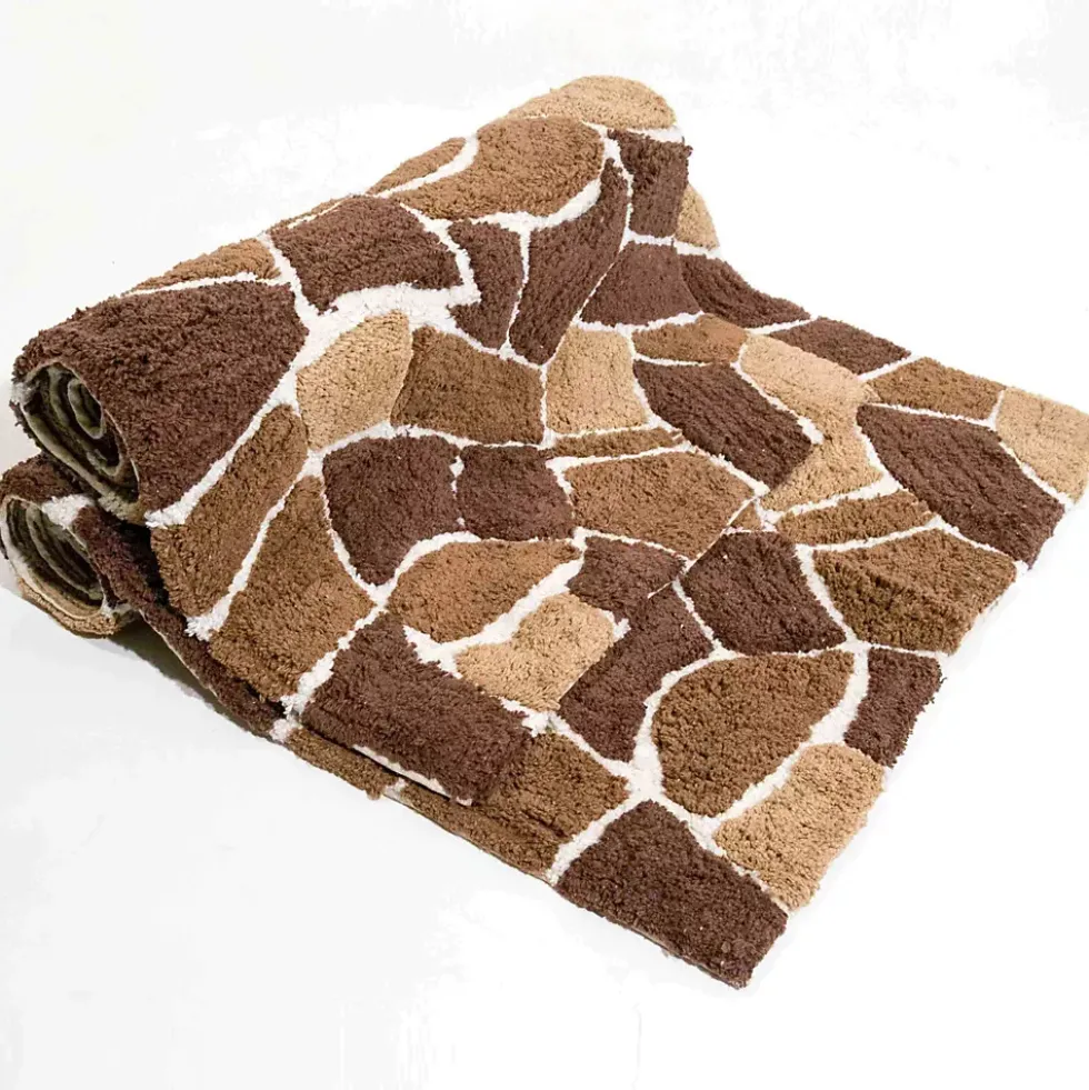 Chesapeake Boulder Cotton Anti Skid 2 Piece Bath Rug Set