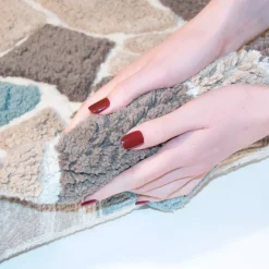 Chesapeake Boulder Cotton Anti Skid 2 Piece Bath Rug Set