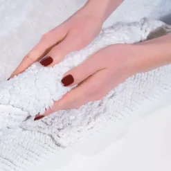 Chesapeake Crochet Cotton Anti Skid 2 Piece Bath Rug Set