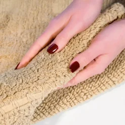 Chesapeake Crochet Cotton Anti Skid 2 Piece Bath Rug Set