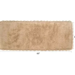 Chesapeake Crochet Cotton Anti Skid Bath Runner