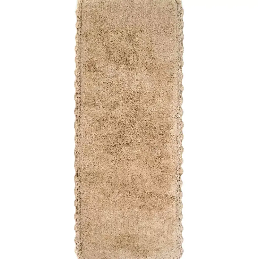 Chesapeake Crochet Cotton Anti Skid Bath Runner
