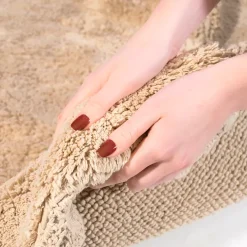 Chesapeake Crochet Cotton Anti Skid Bath Runner