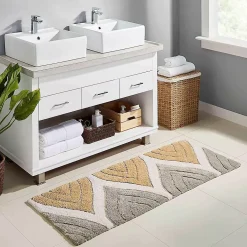 Chesapeake Davenport Cotton Anti Skid Bath Runner