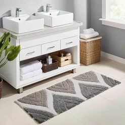 Chesapeake Davenport Cotton Anti Skid Bath Runner