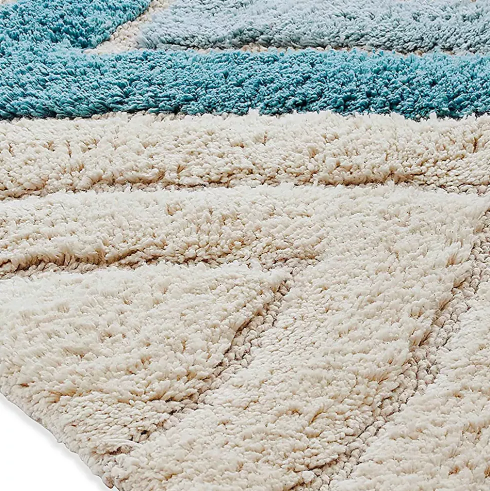 Chesapeake Davenport Cotton Anti Skid Bath Runner