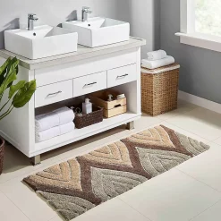 Chesapeake Davenport Cotton Anti Skid Bath Runner