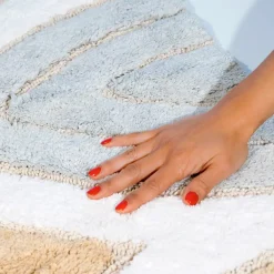 Chesapeake Davenport Cotton Anti Skid 2 Piece Bath Rug Set