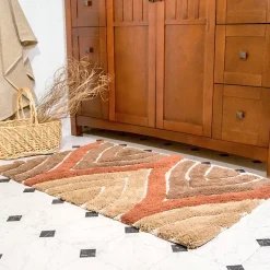 Chesapeake Davenport Cotton Anti Skid 2 Piece Bath Rug Set