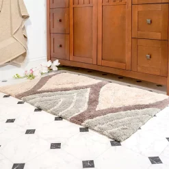 Chesapeake Davenport Cotton Anti Skid 2 Piece Bath Rug Set