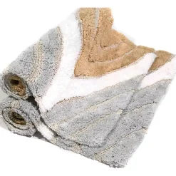 Chesapeake Davenport Cotton Anti Skid 2 Piece Bath Rug Set