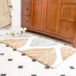 Chesapeake Davenport Cotton Anti Skid 2 Piece Bath Rug Set