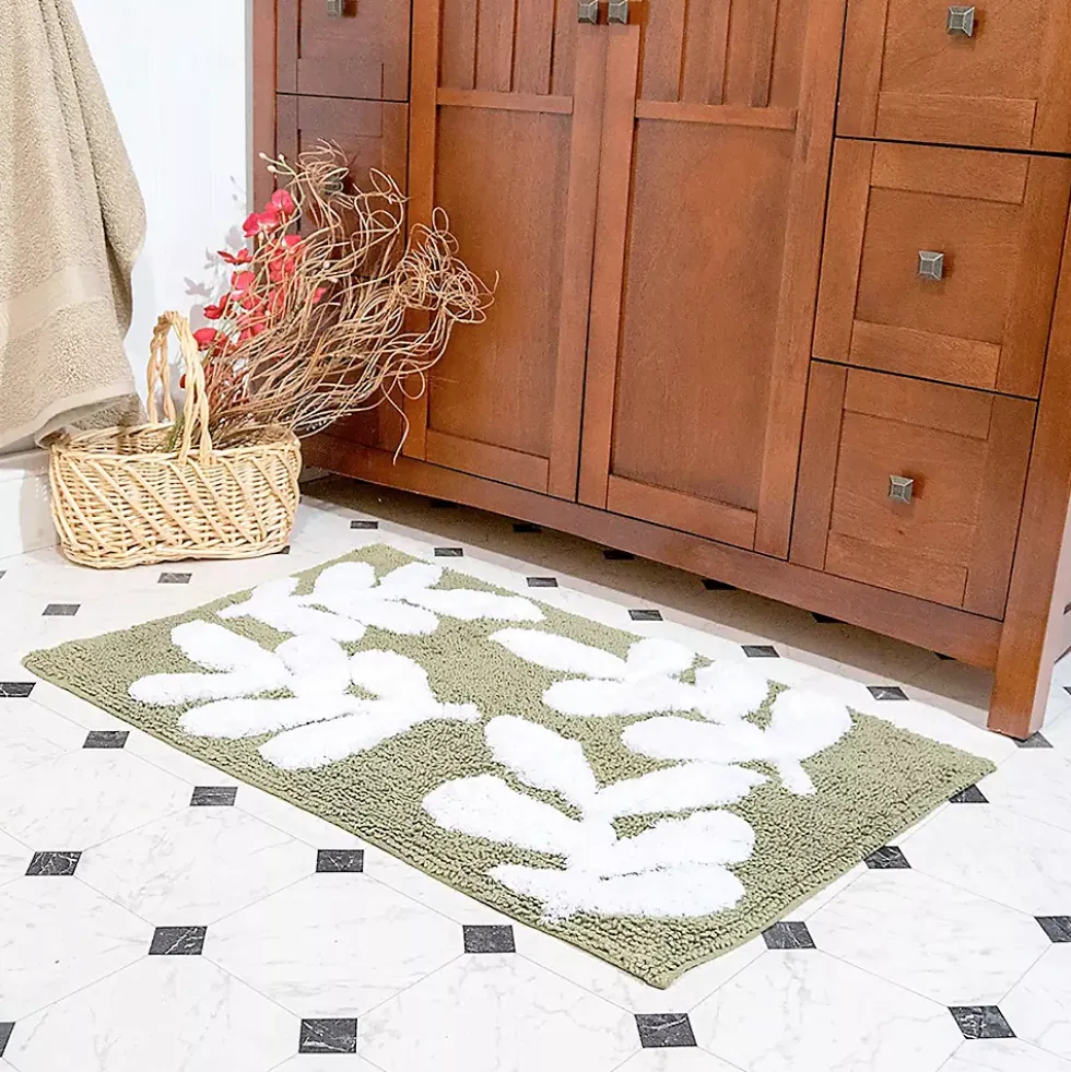 Chesapeake Monte Carlo Cotton Anti Skid 2 Piece Bath Rug Set