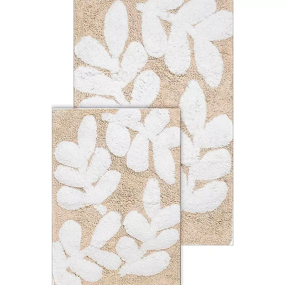 Chesapeake Monte Carlo Cotton Anti Skid 2 Piece Bath Rug Set