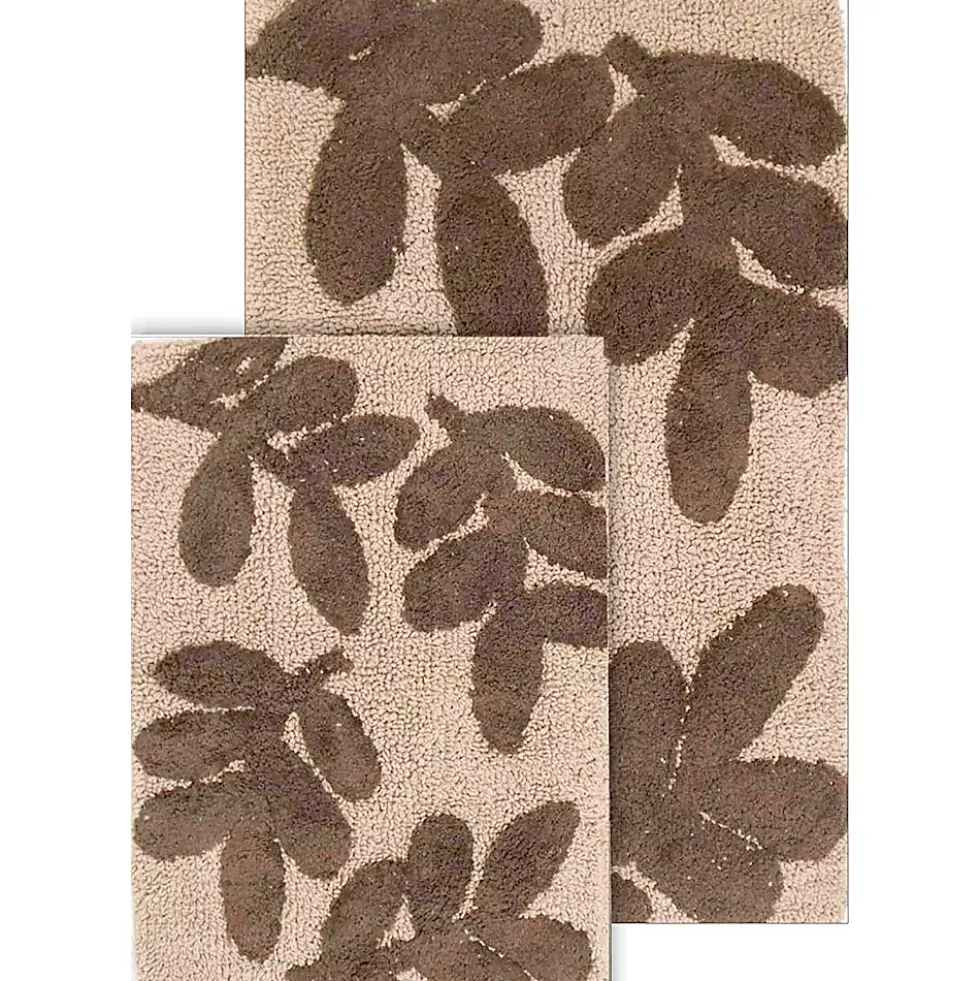 Chesapeake Monte Carlo Cotton Anti Skid 2 Piece Bath Rug Set