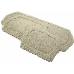 Chesapeake Paradise Memory Foam Non-Skid 3 Piece Bath Rug Set