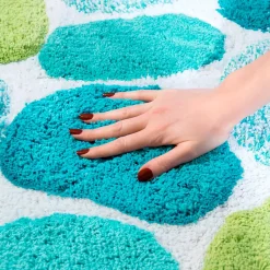Chesapeake Pebbles Cotton Non-Skid 24''x36'' Bath Runner