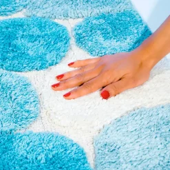 Chesapeake Pebbles Cotton Non-Skid 20''x32'' Bath Rug - Set of 2