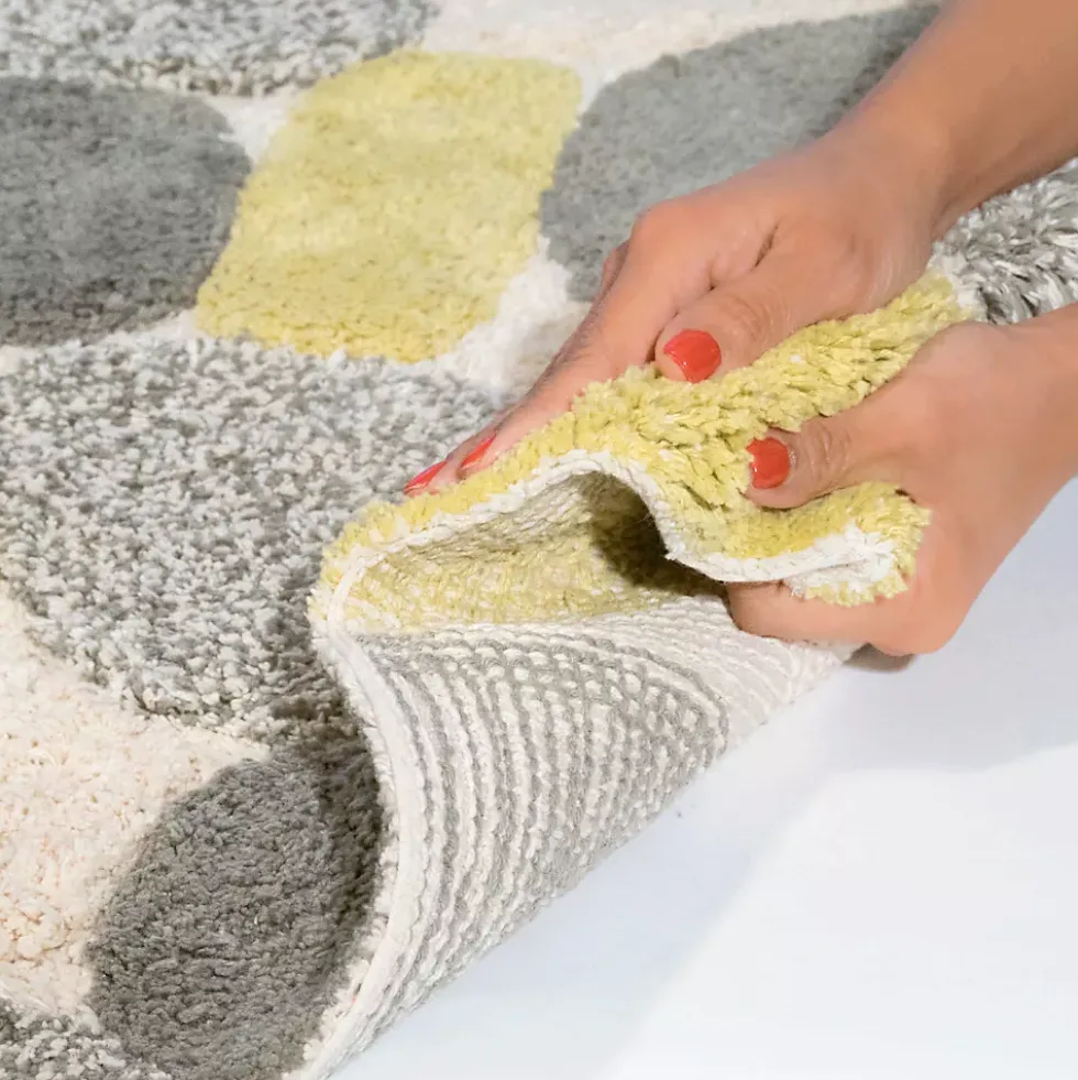 Chesapeake Pebbles Cotton Non-Skid 20''x32'' Bath Rug - Set of 2