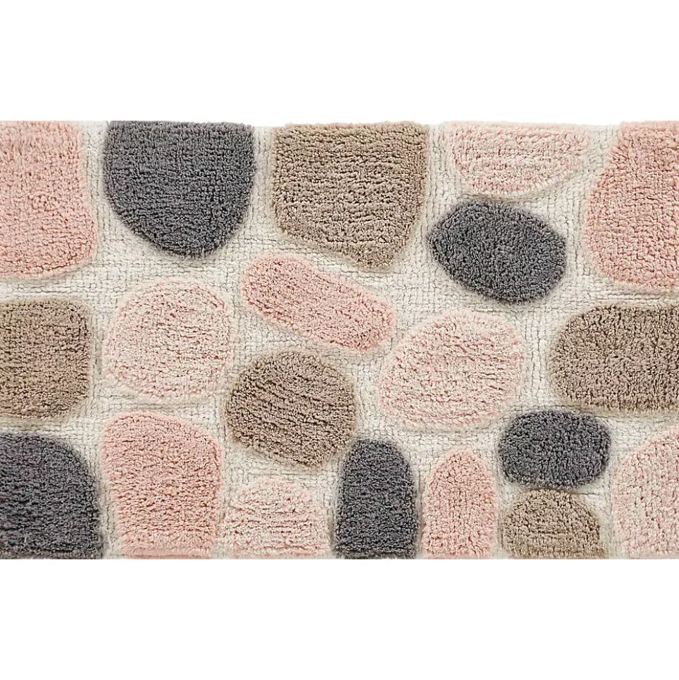 Chesapeake Pebbles Cotton Non-Skid 20''x32'' Bath Rug - Set of 2