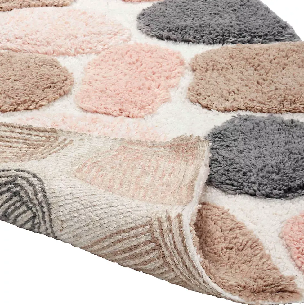 Chesapeake Pebbles Cotton Non-Skid 20''x32'' Bath Rug - Set of 2