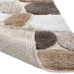 Chesapeake Pebbles Cotton Non-Skid 20''x32'' Bath Rug - Set of 2