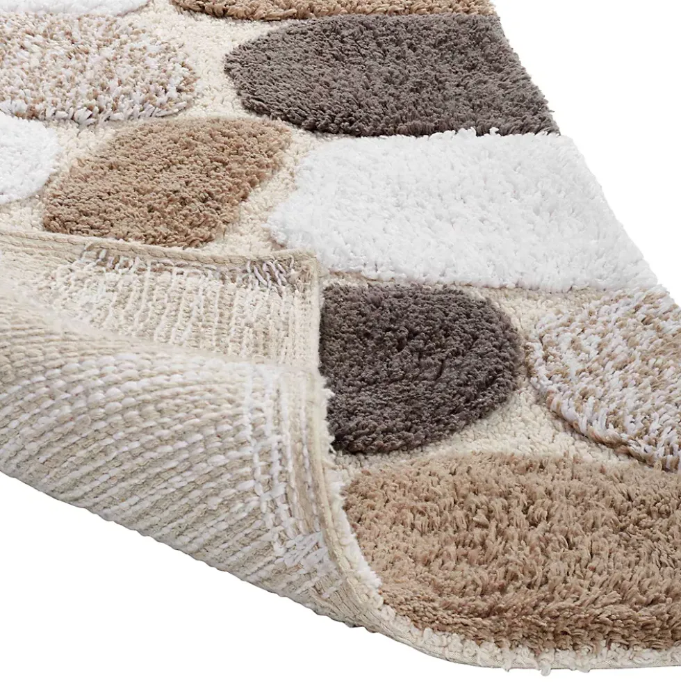 Chesapeake Pebbles Cotton Non-Skid 20''x32'' Bath Rug - Set of 2