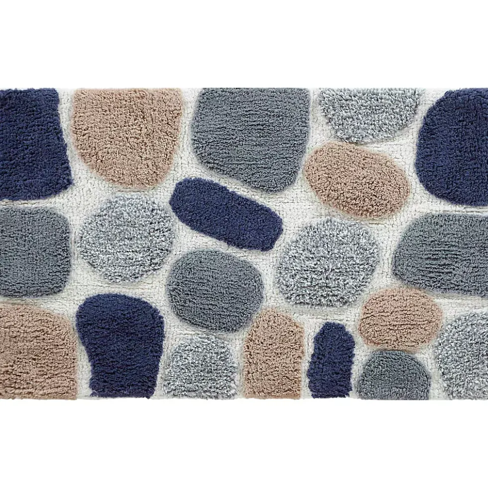 Chesapeake Pebbles Cotton Non-Skid 20''x32'' Bath Rug - Set of 2