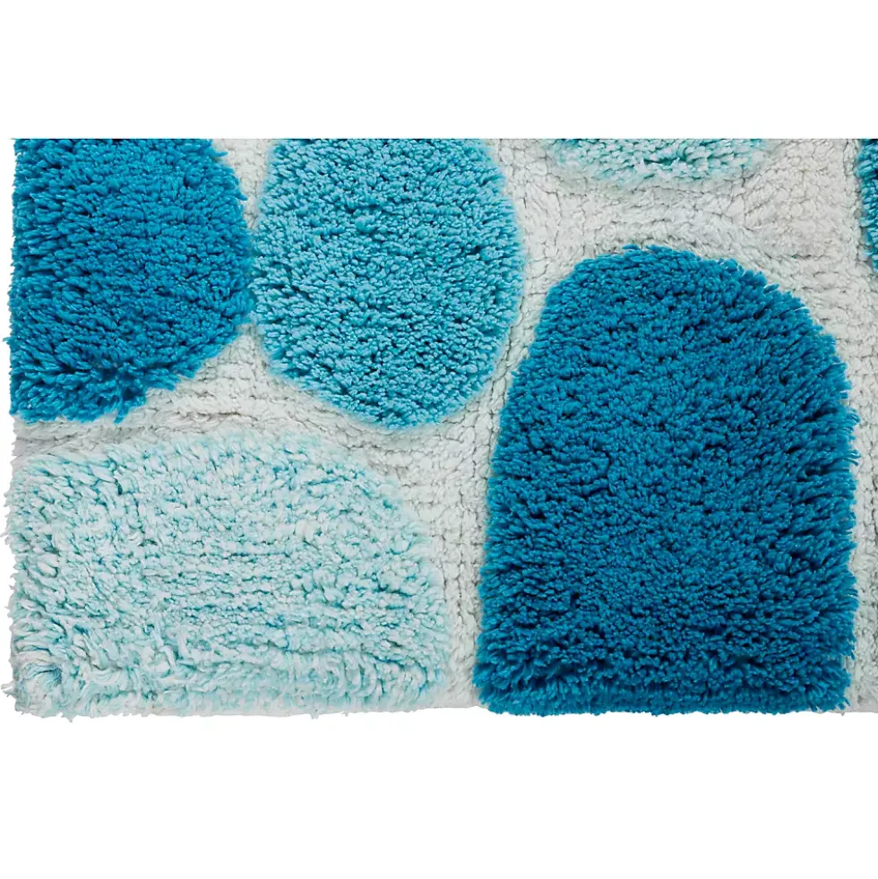Chesapeake Pebbles Cotton Non-Skid 20''x32'' Bath Rug - Set of 2