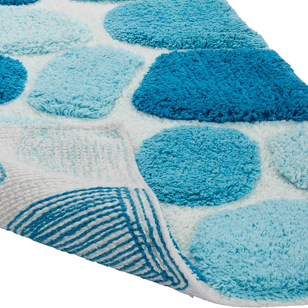 Chesapeake Pebbles Cotton Non-Skid 20''x32'' Bath Rug - Set of 2