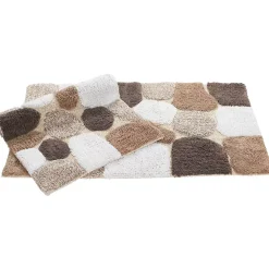 Chesapeake Pebbles Cotton Non-Skid 20''x32'' Bath Rug - Set of 2